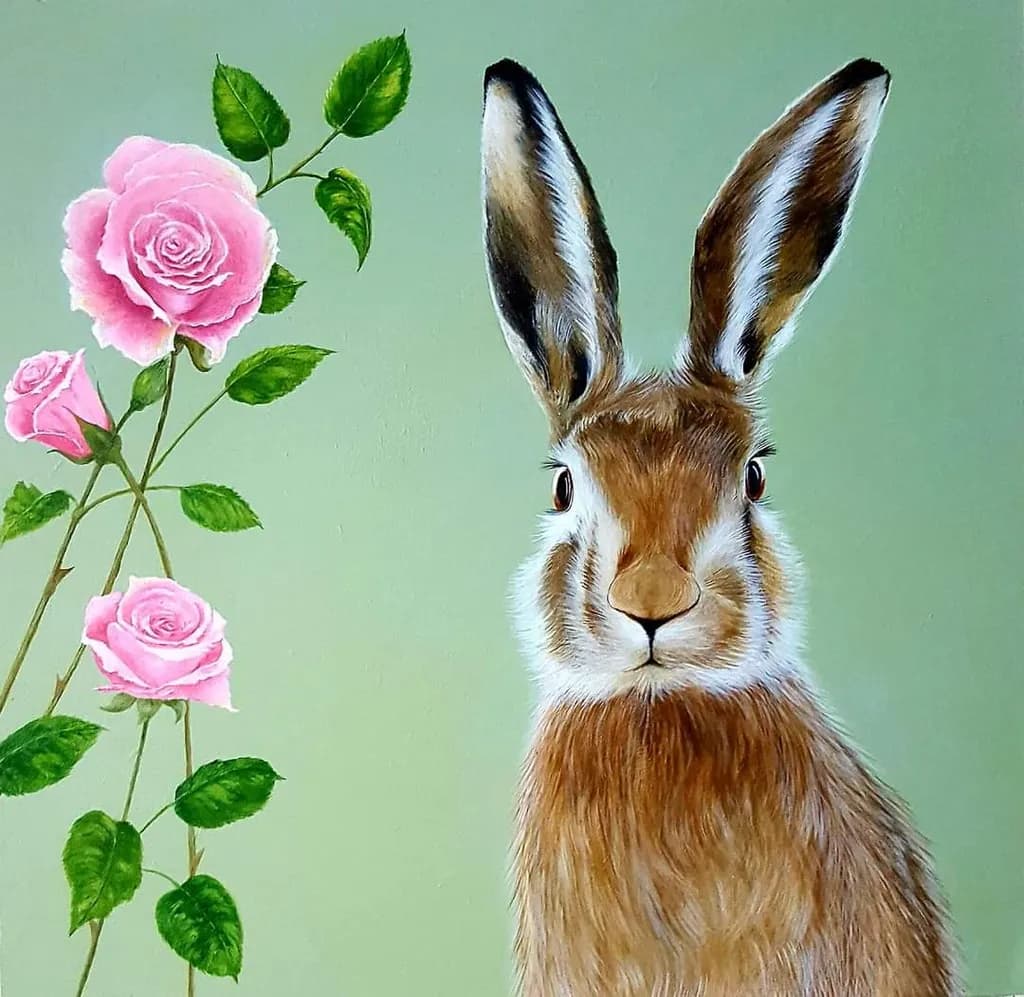 Hare and Roses