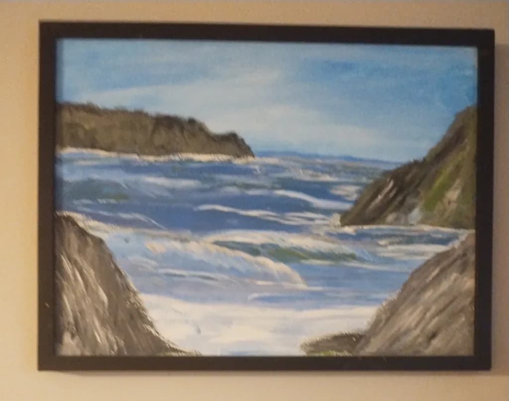 Rocky Coast Waves