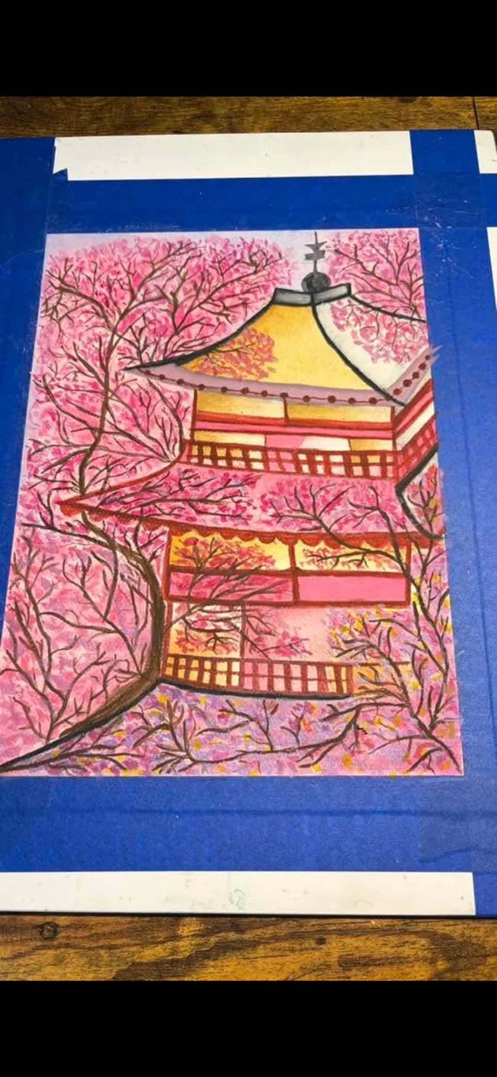 Cherry Blossom Pagoda
