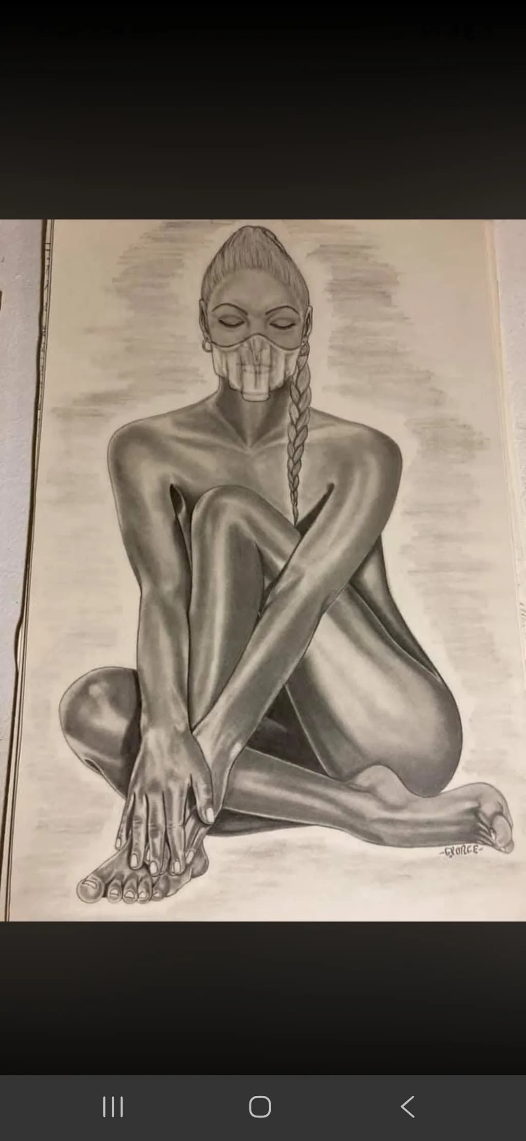Seated Figure Study