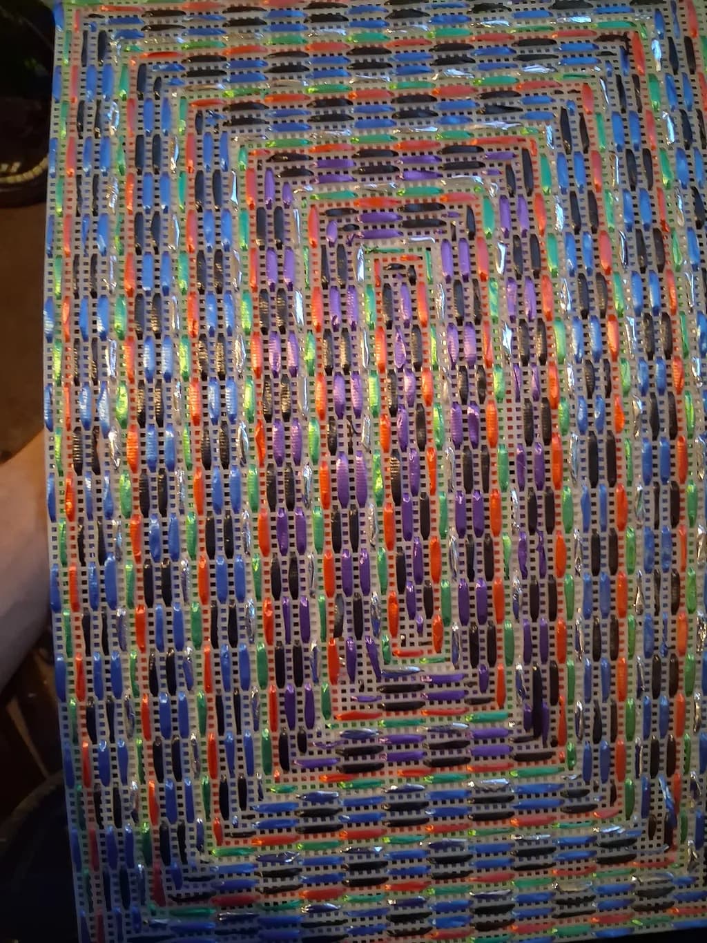 Geometric Mosaic Pattern
