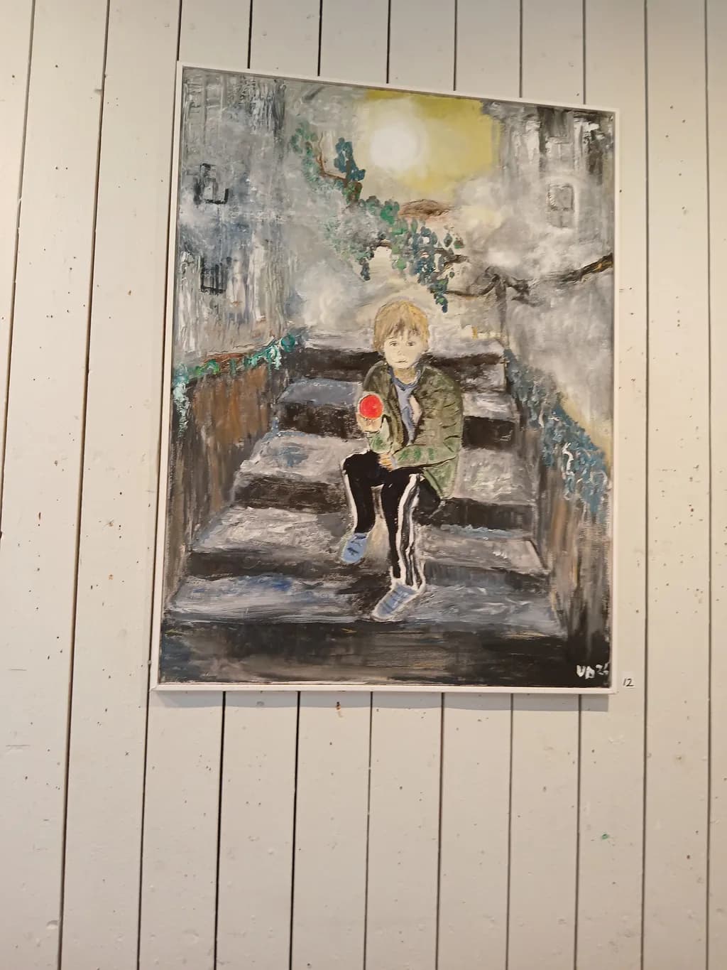Child on Steps