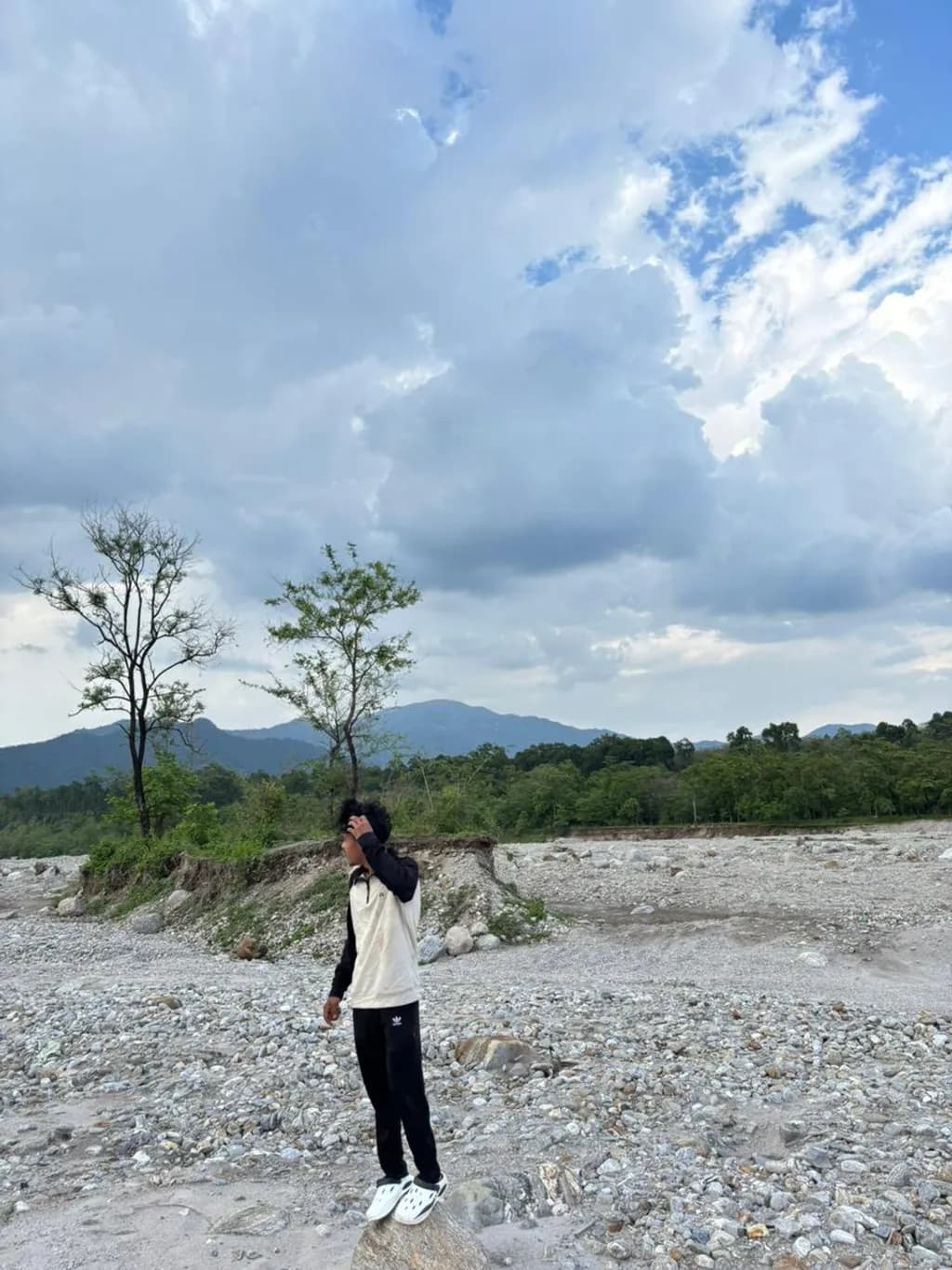 Rocky Riverbed Stroll