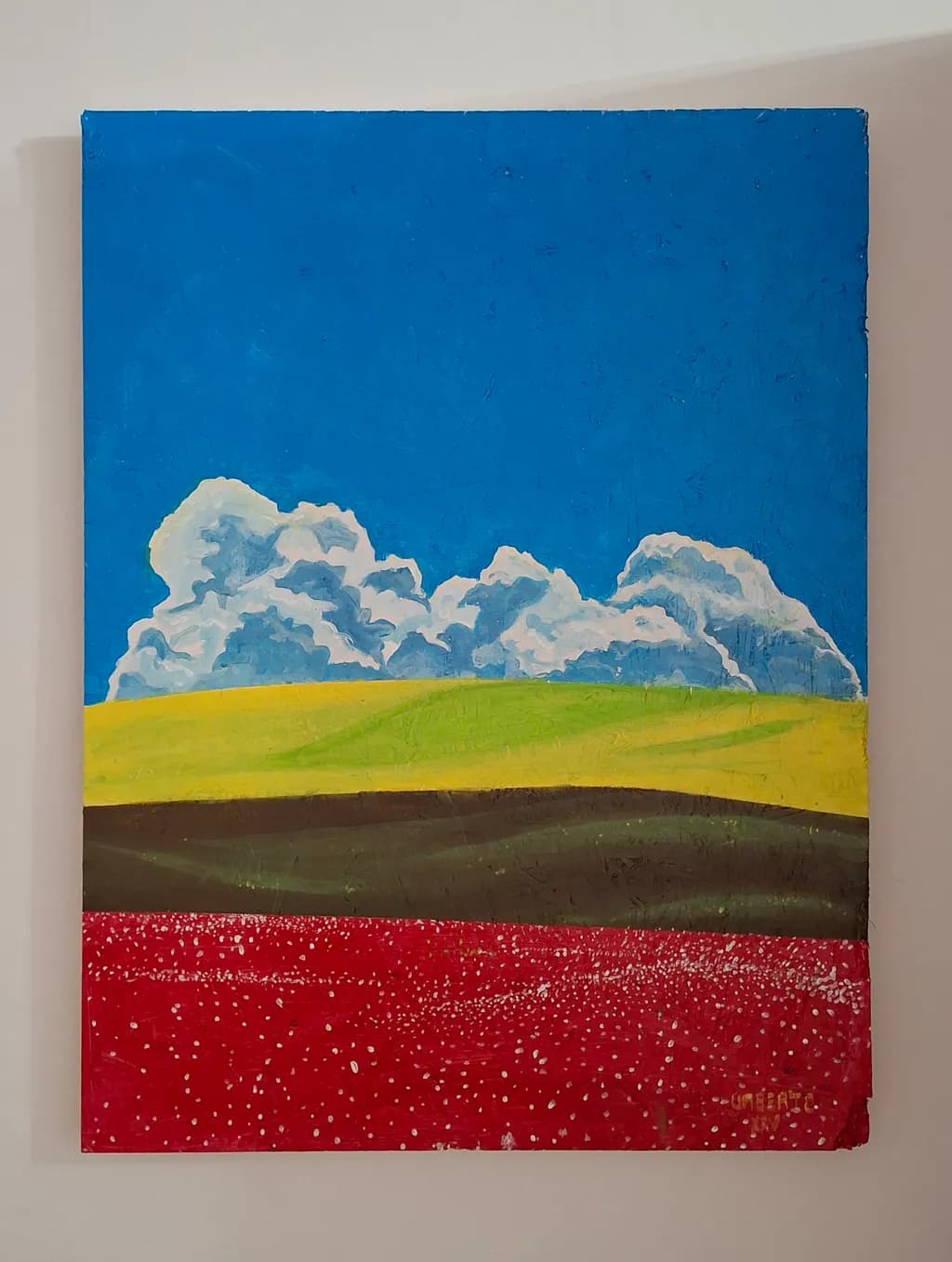Clouds Over Fields