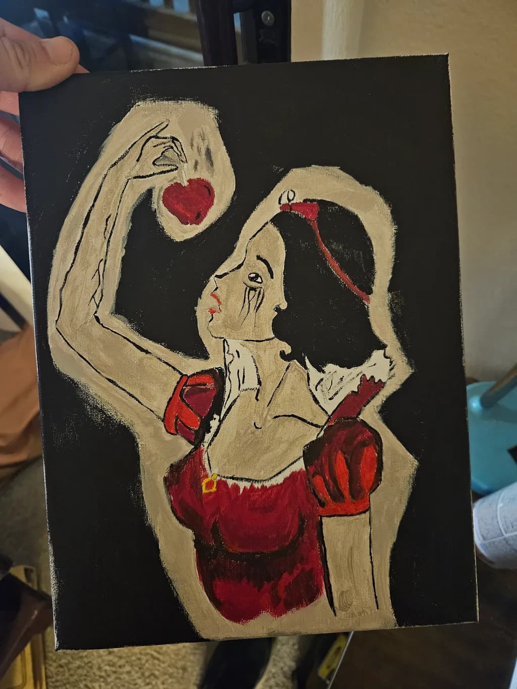 Woman with Apple