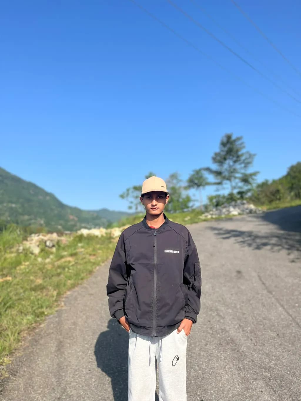Mountain Road Portrait