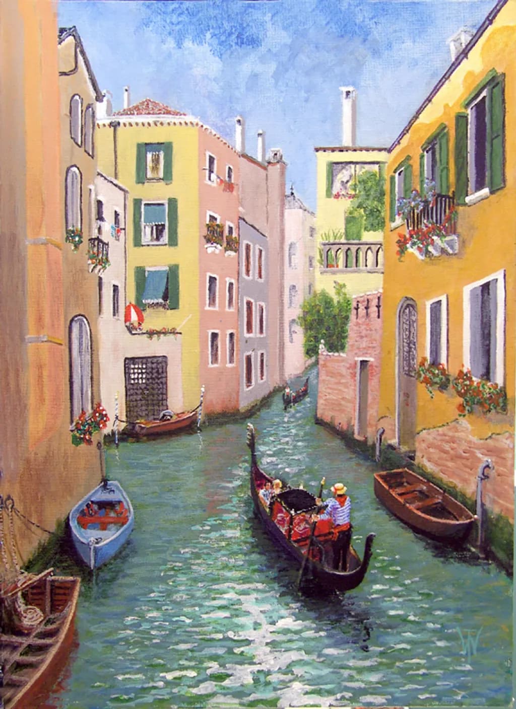 Venice Canal Scene