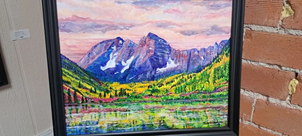 Mountain Reflection Landscape