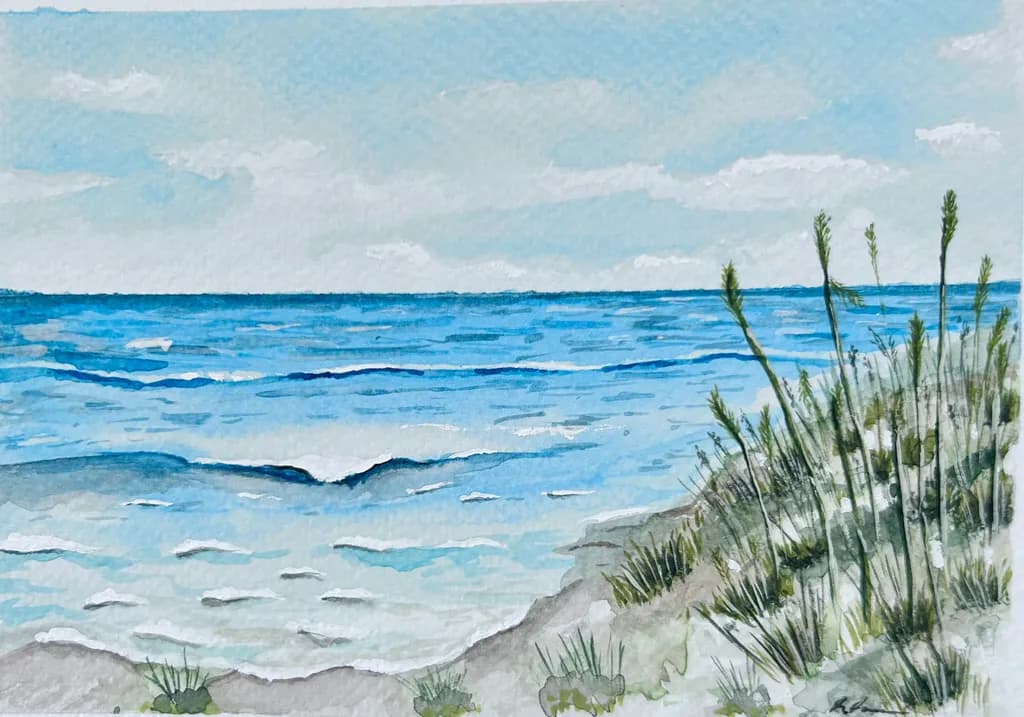 Ocean Shore Grasses