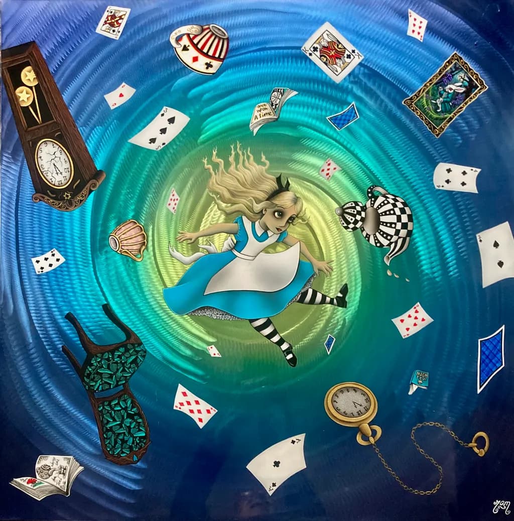 Alice's Cardfall Spiral