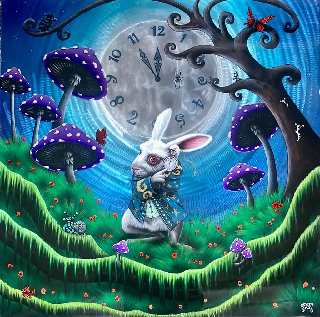 Mushroom Clockscape