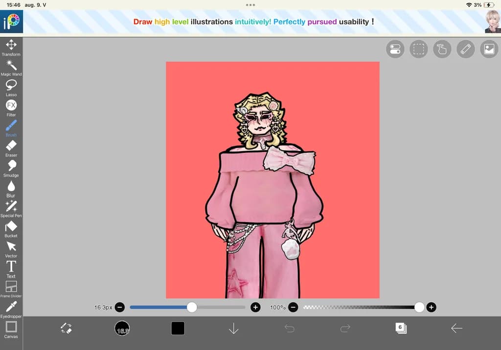 Pink Fashion Statement