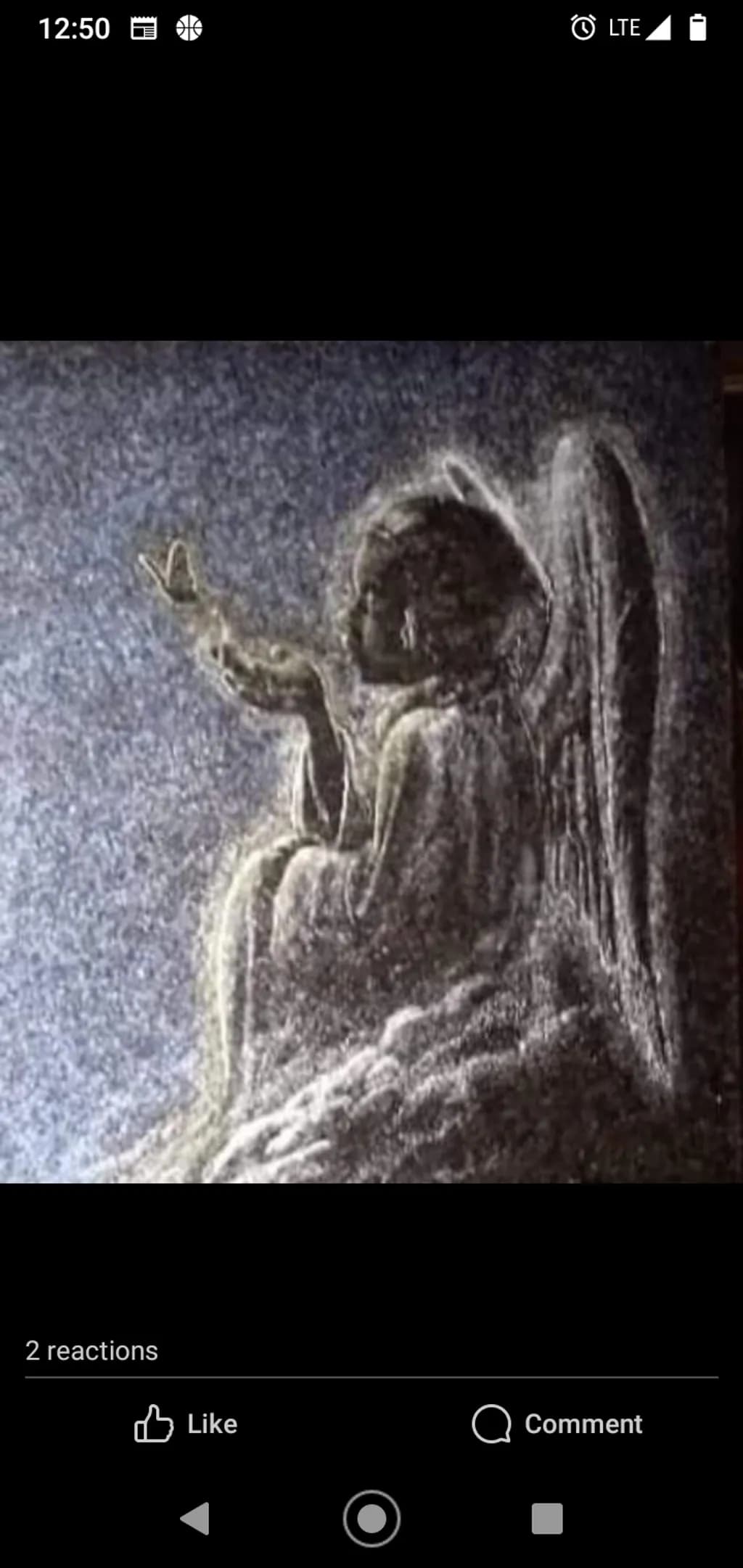 Angel Silhouette Screenshot