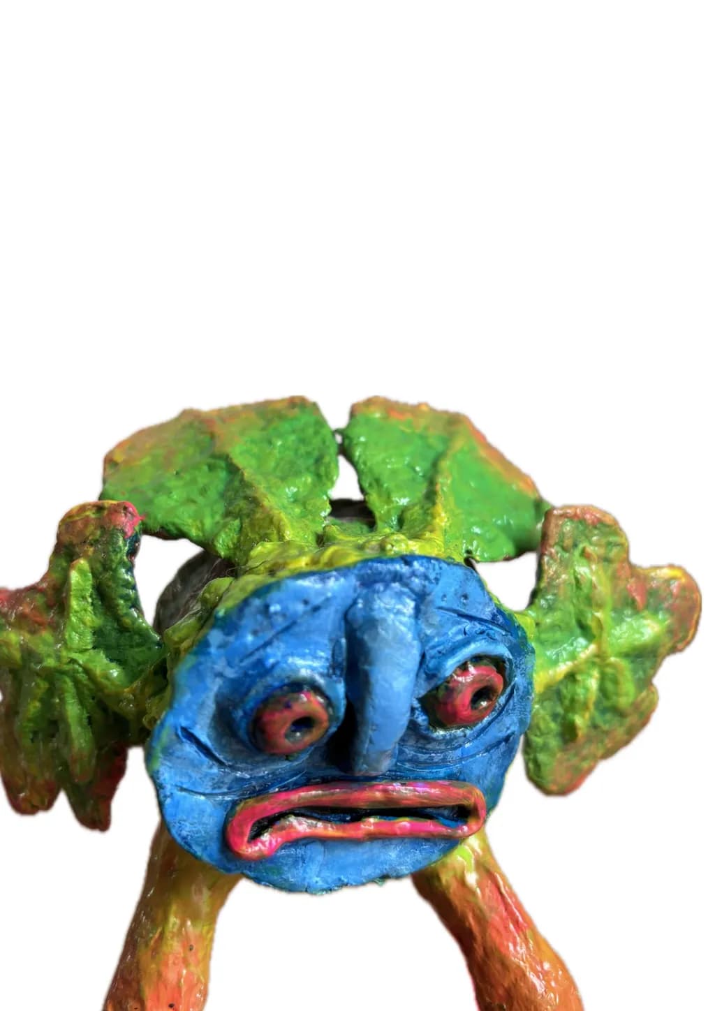 Blue Mask Creature
