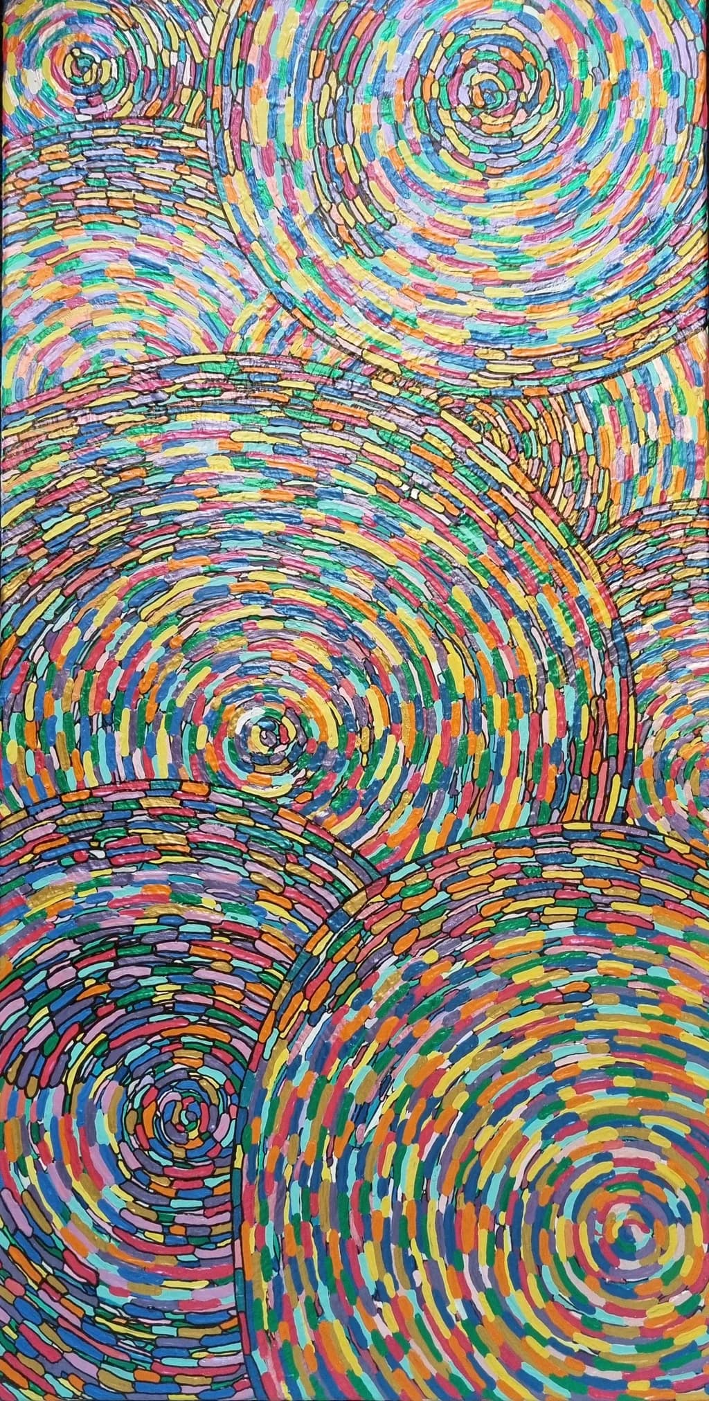 Colorful Circles Pattern