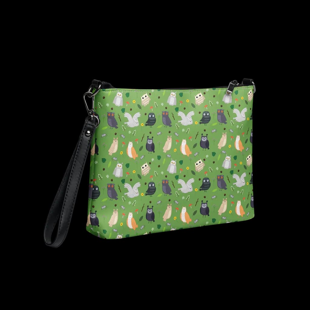 Owl Pattern Clutch