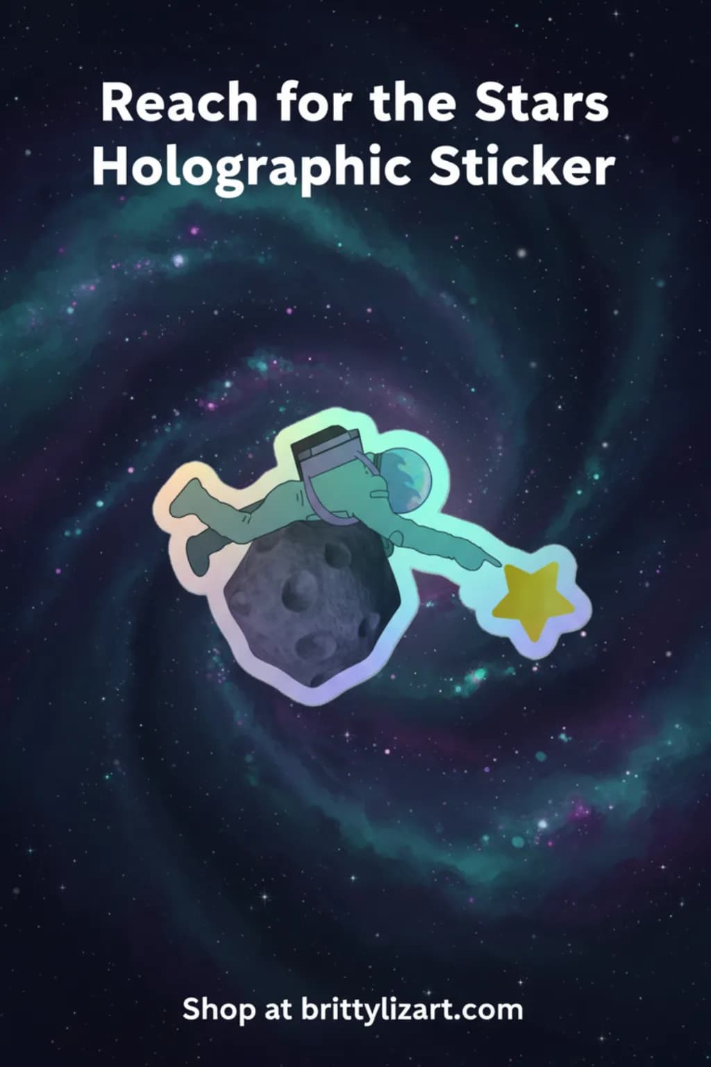 Astronaut Reaching Star