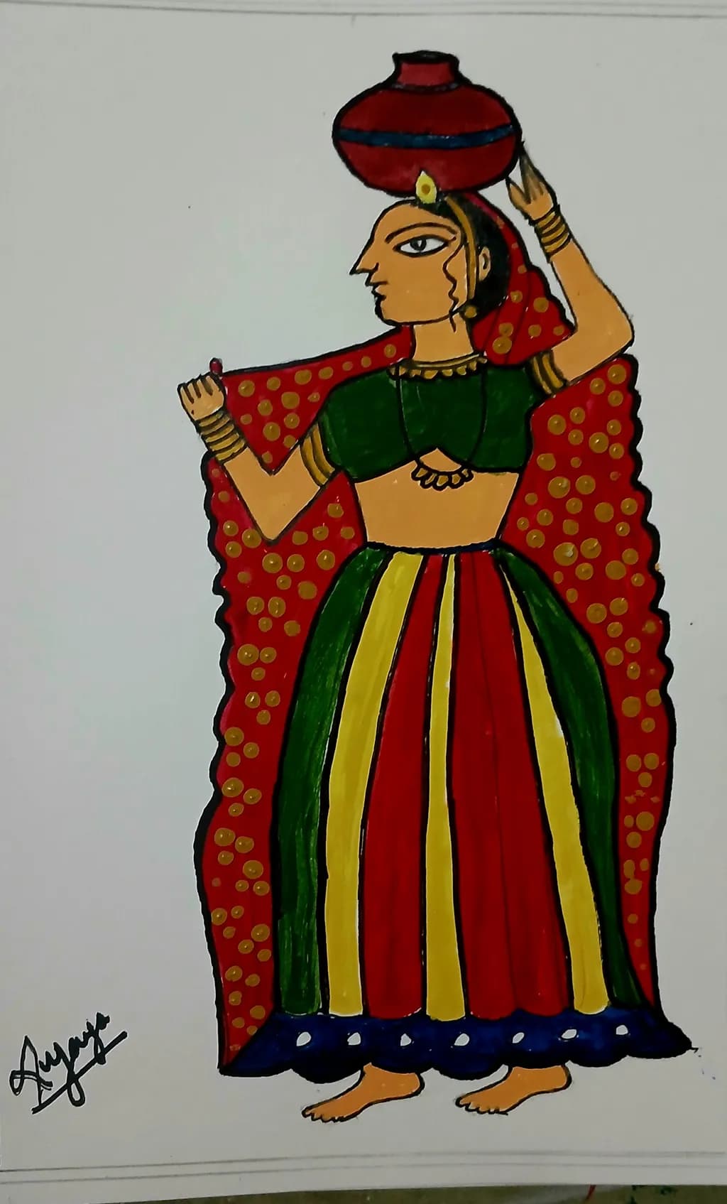 Woman with Pot