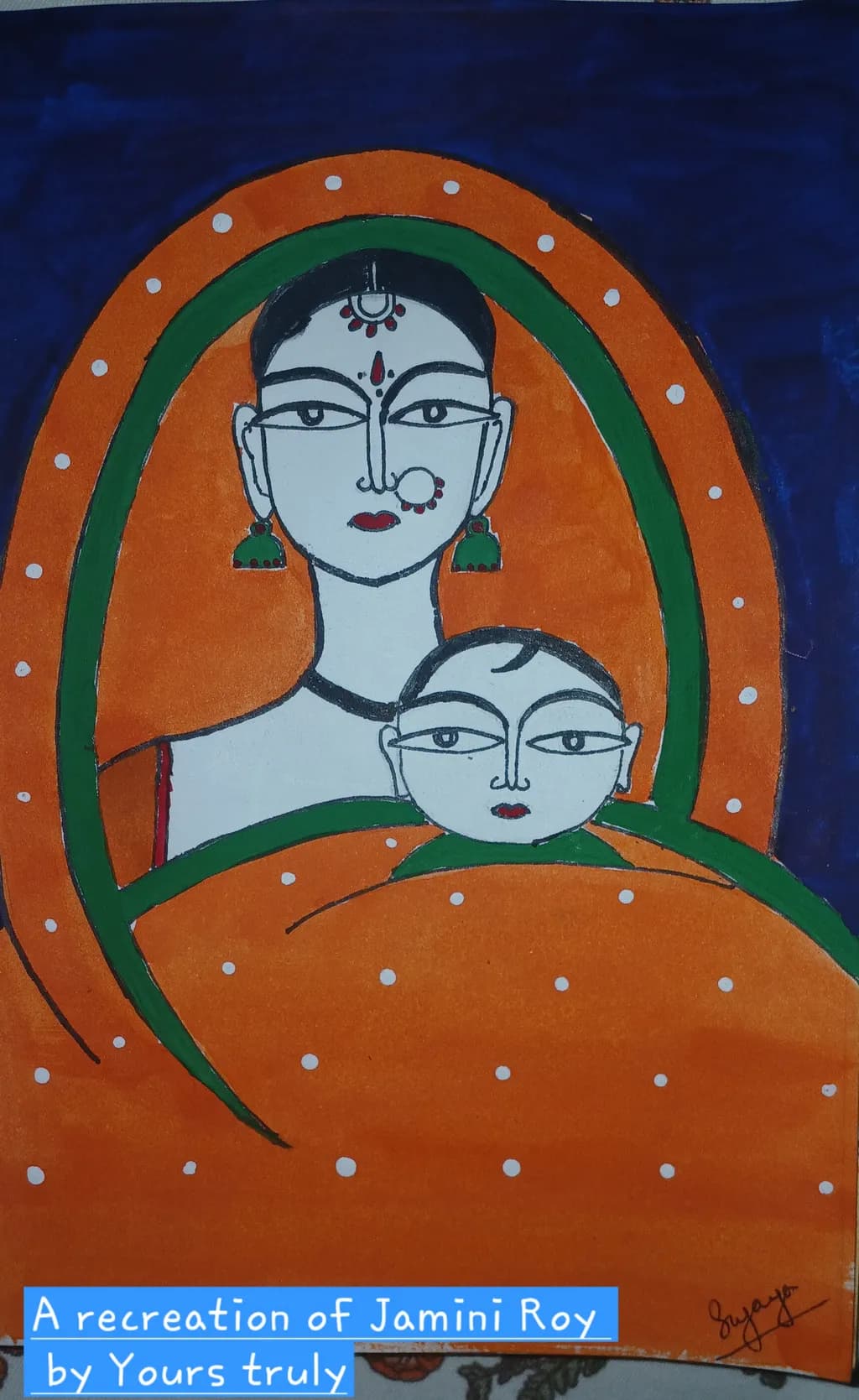 Mother and Child Portrait
