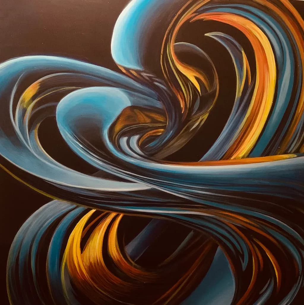 Abstract Swirl Motion
