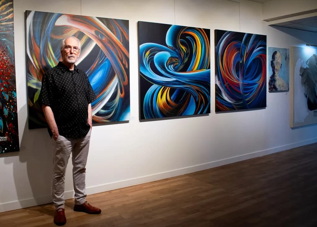 Abstract Swirls Series