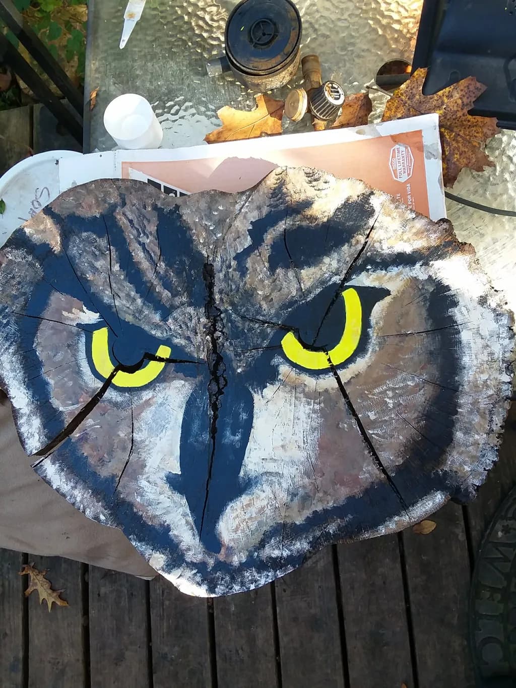 Neon-Eyed Owl