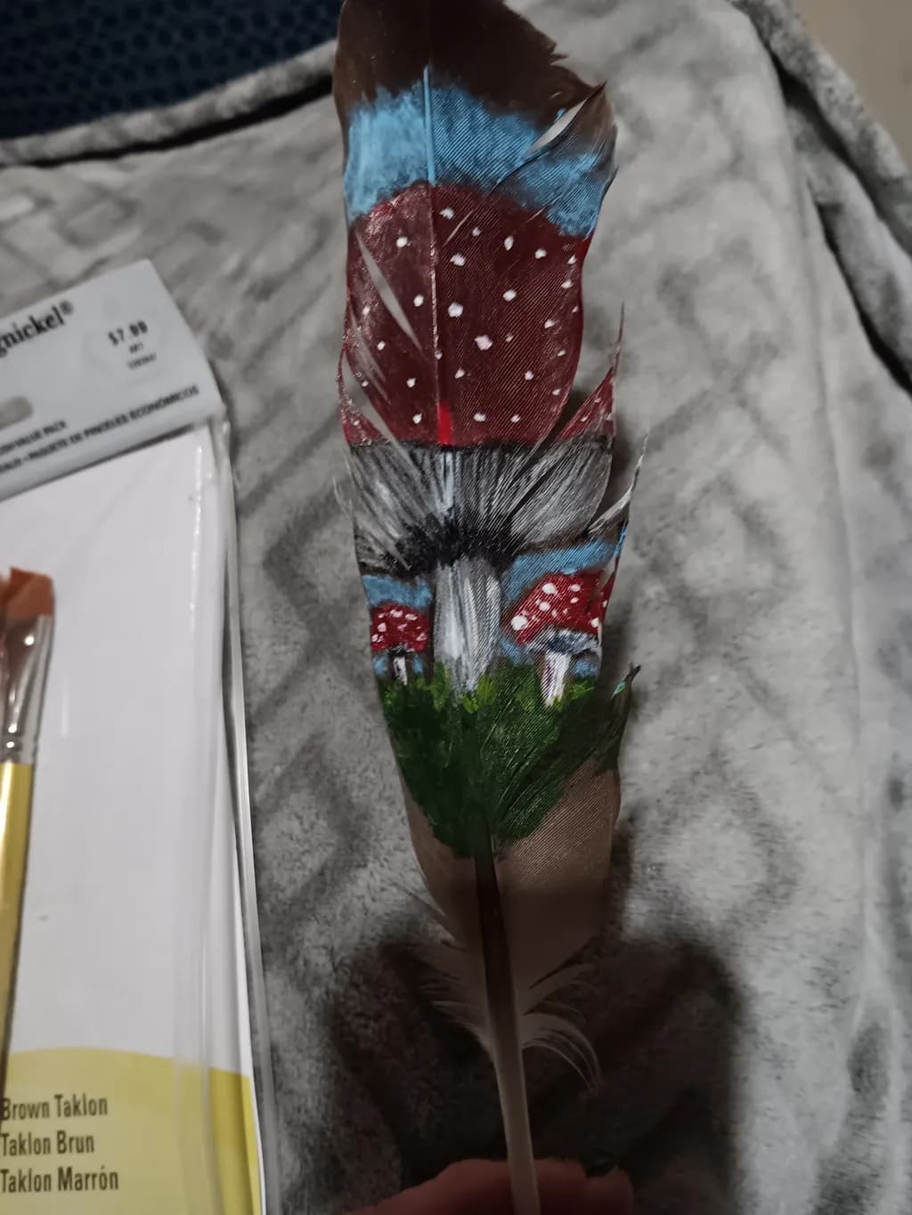 Painted Feather Mosaic