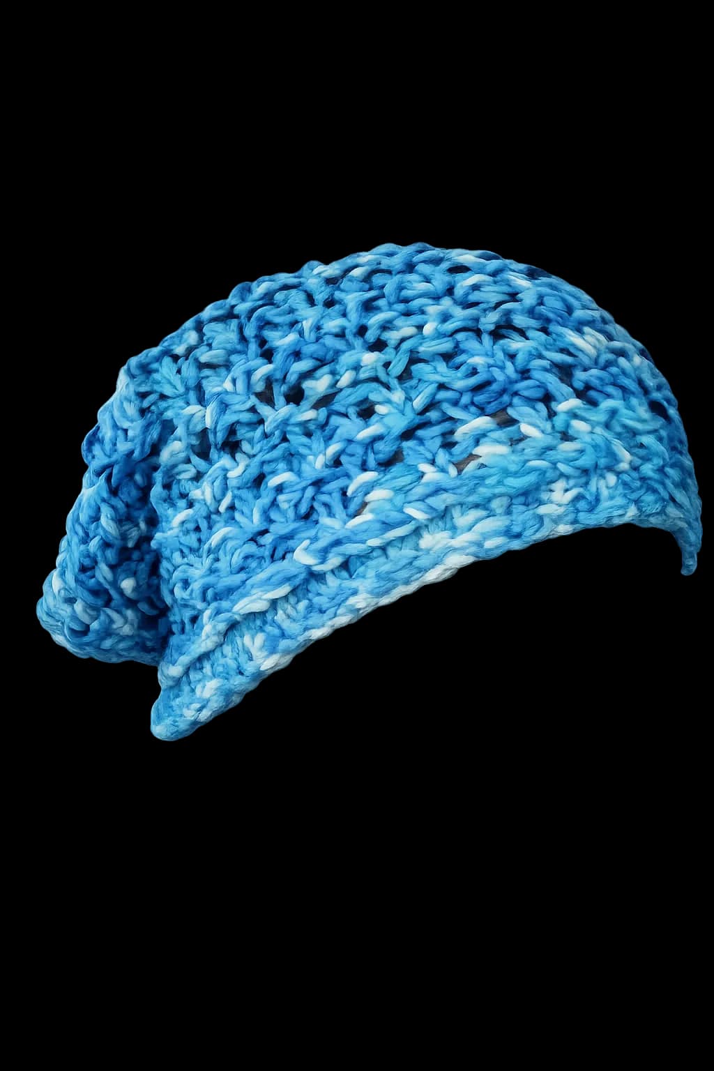 Blue Crochet Hat