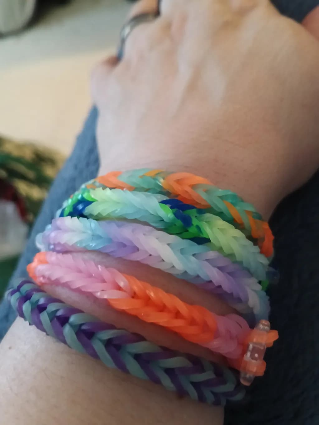 Colorful Rubber Bracelets