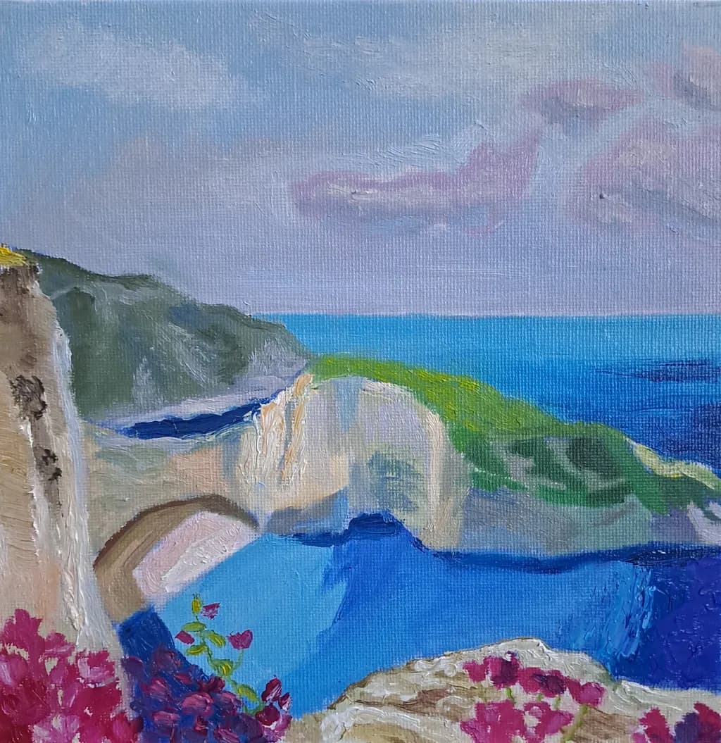 Coastal Cliffs and Cove