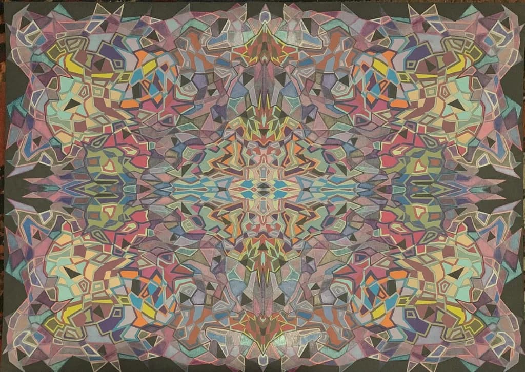 Geometric Mosaic Pattern