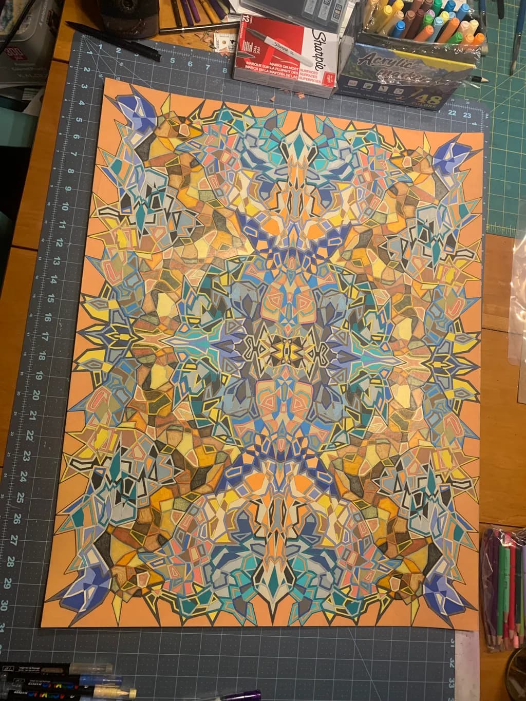 Geometric Mandala Pattern