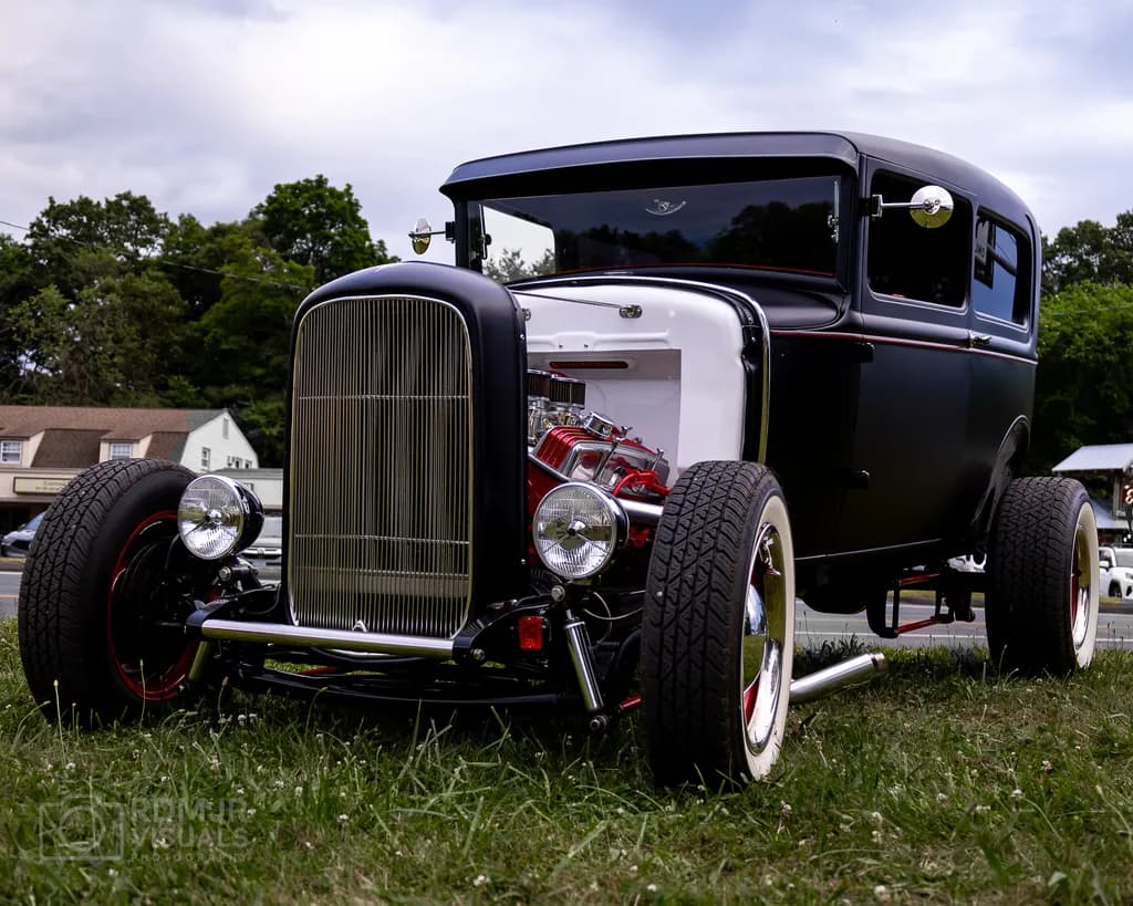 Matte Black Hot Rod