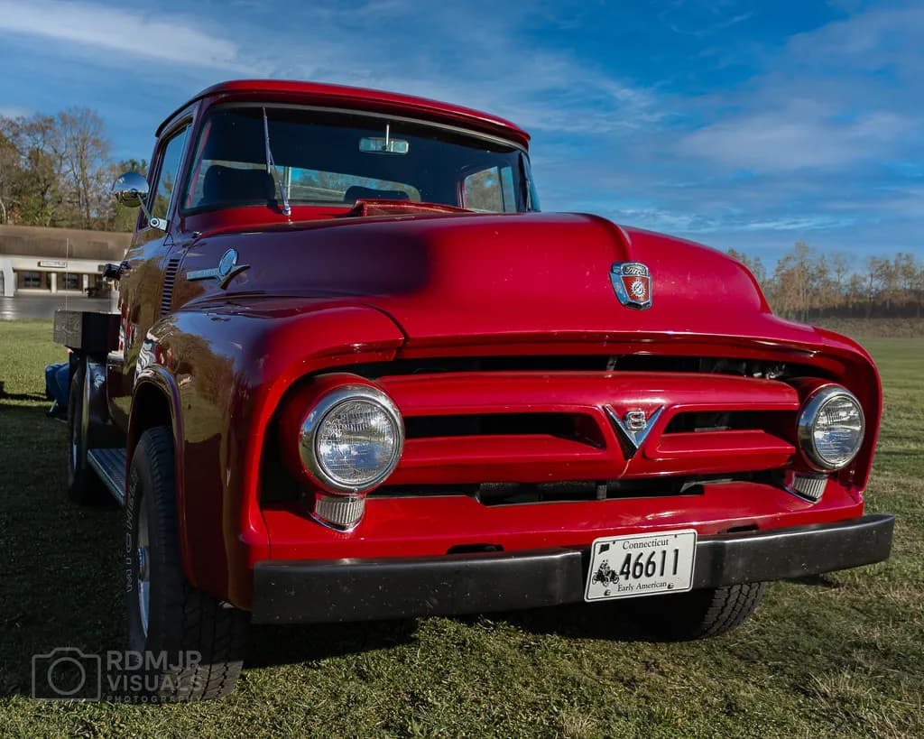 Red Ford Truck