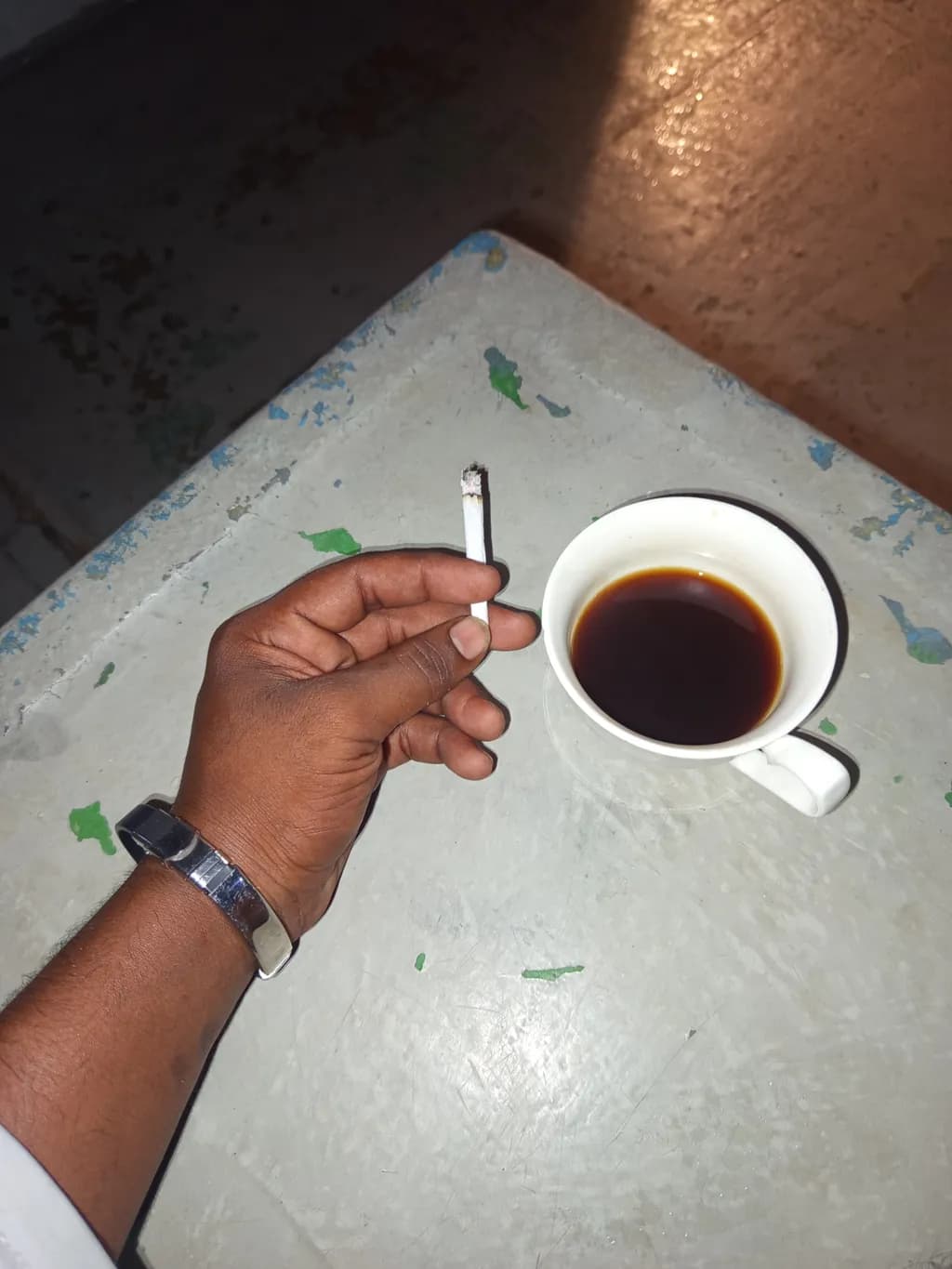 Coffee and Cigarette Pause