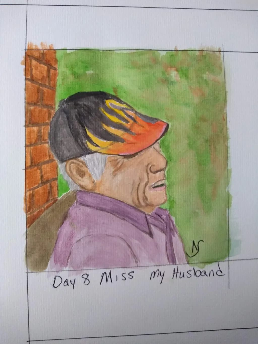 Missing Husband Portrait