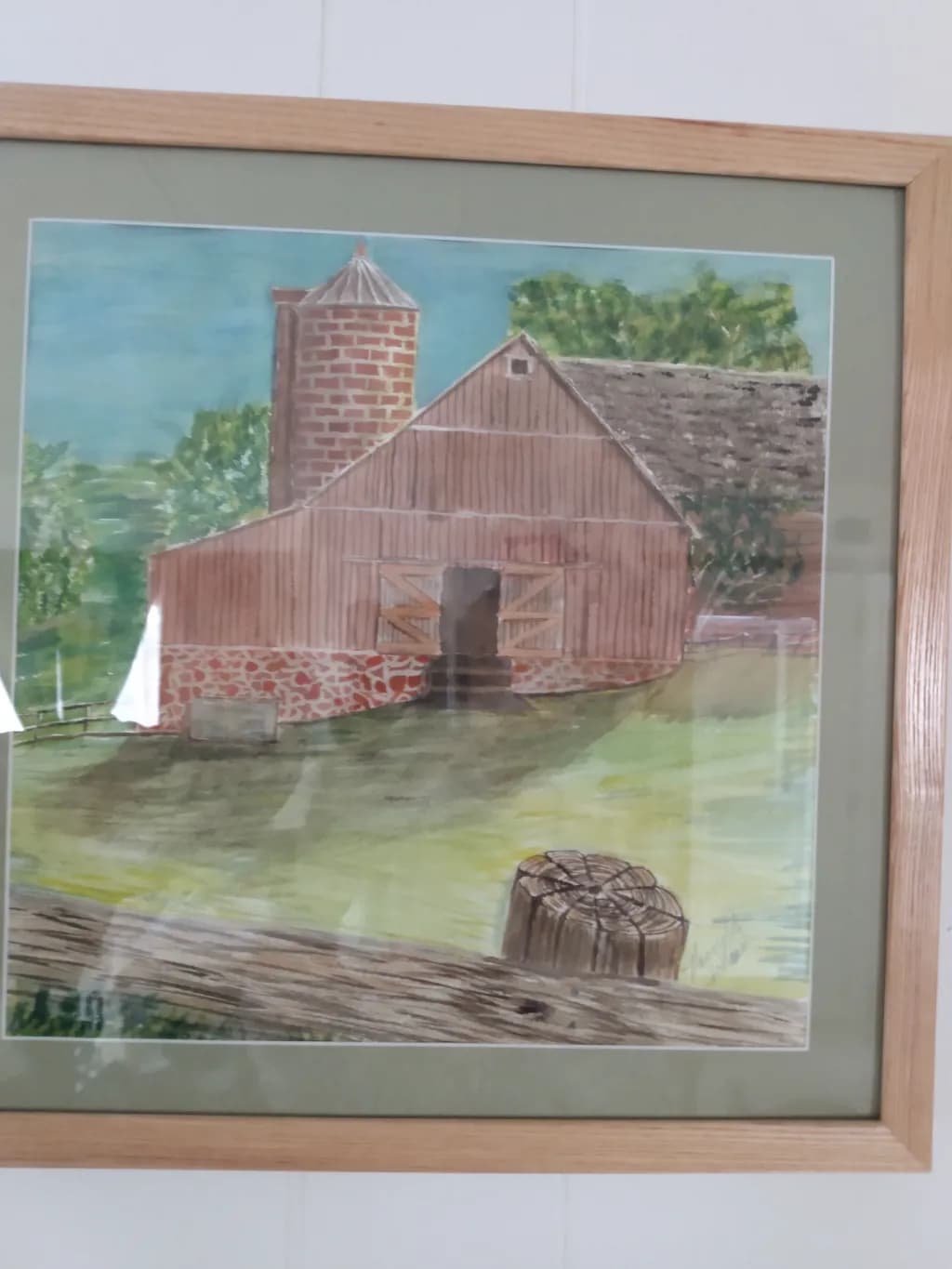 Rustic Barn with Silo