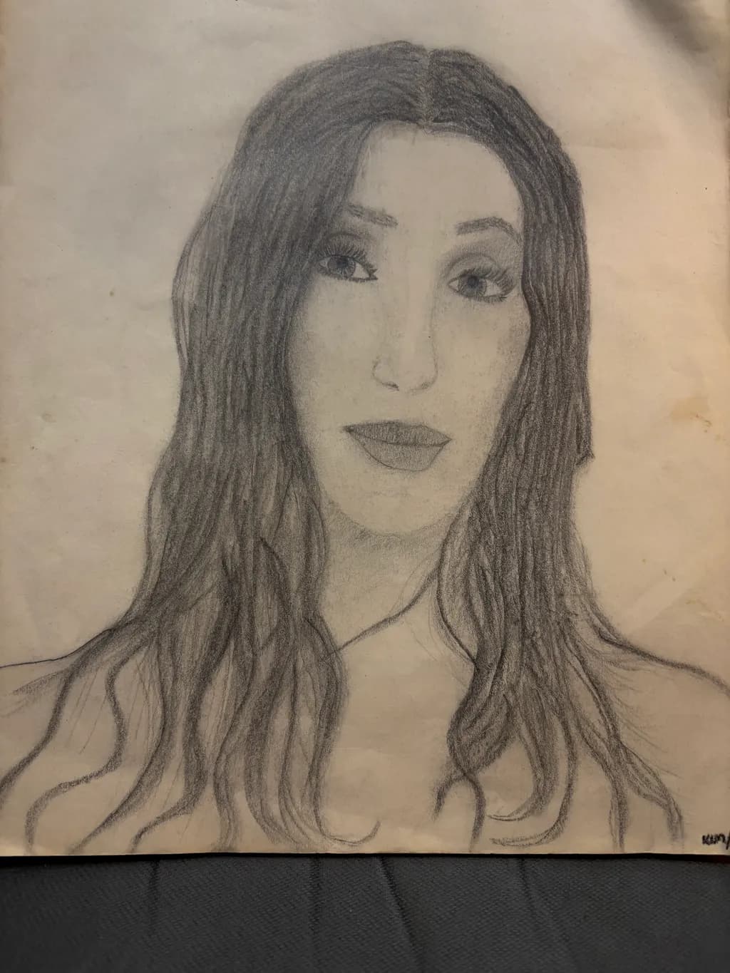 Woman with Long Hair