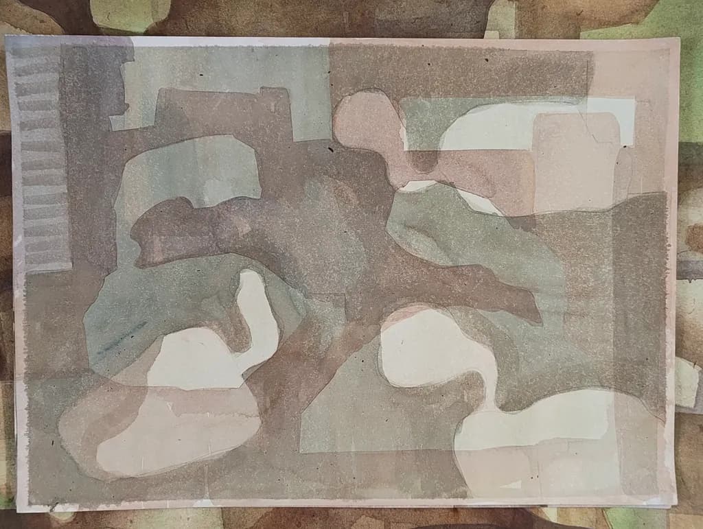Abstract Earth Layers