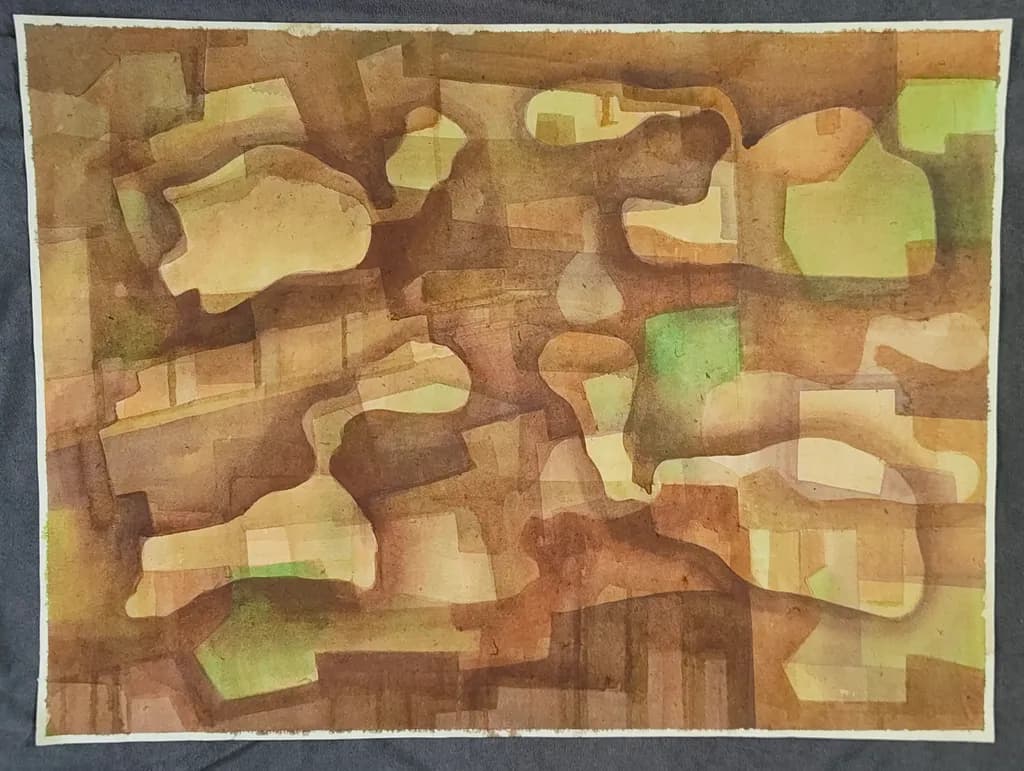 Abstract Earth Tones