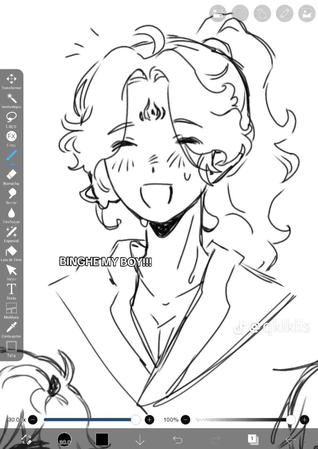 Portrait of a Smiling Boy