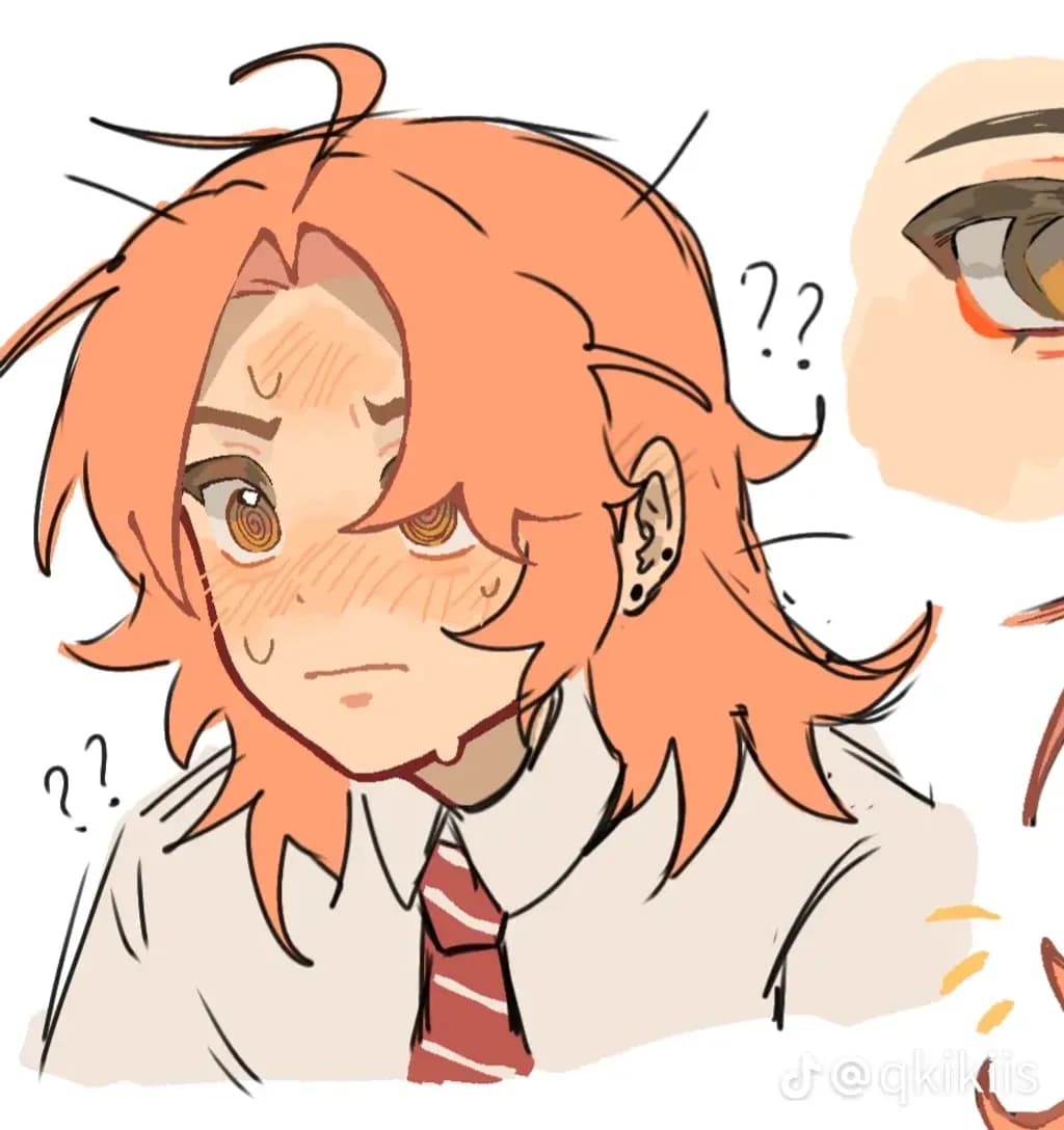 Confused Expression Portrait