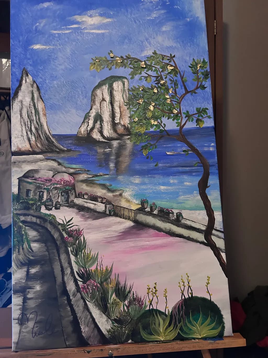 Coastal View with Rocks