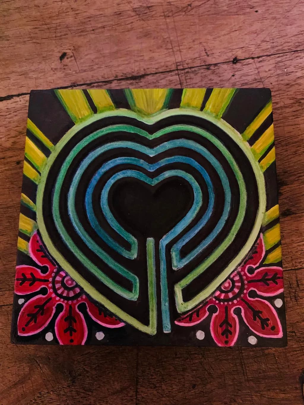 Heart Maze Design