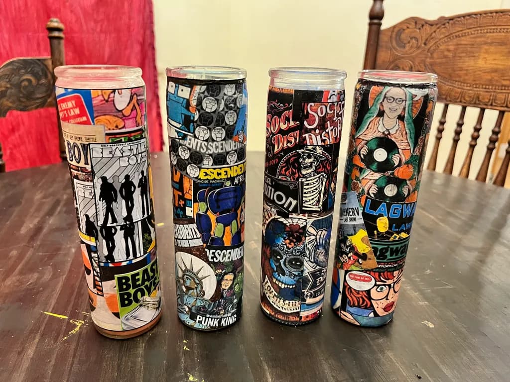 Punk Band Candles