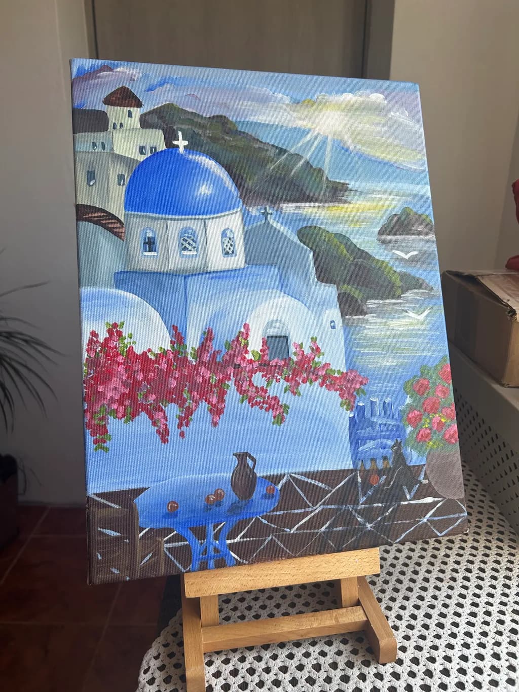 Santorini Seascape