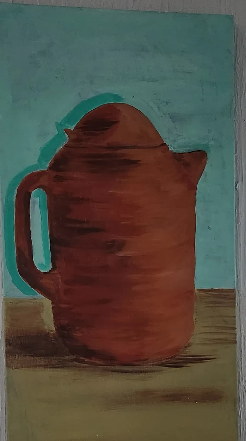Pottery Teapot Still Life