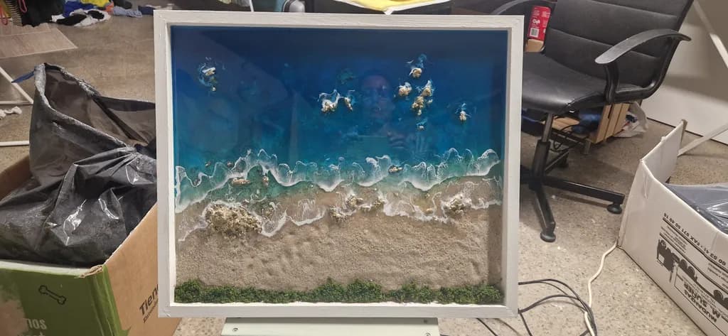 Ocean Shoreline View
