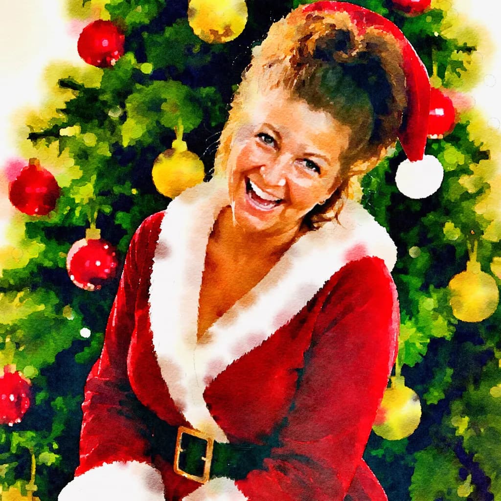 Waterlogue Christmas Cheer