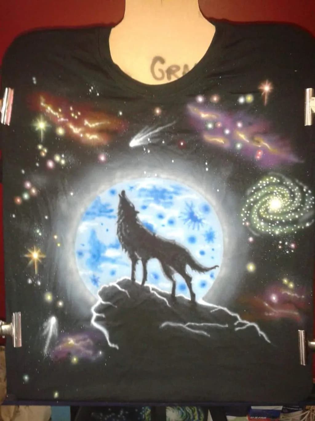 Wolf Moon Galaxy
